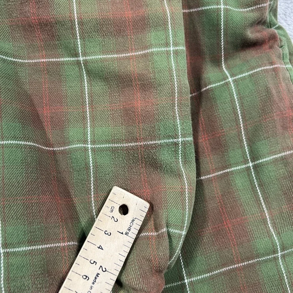 The North Face Trapper Flannel Jacket Shacket Mens Small Lined Insulated Snap